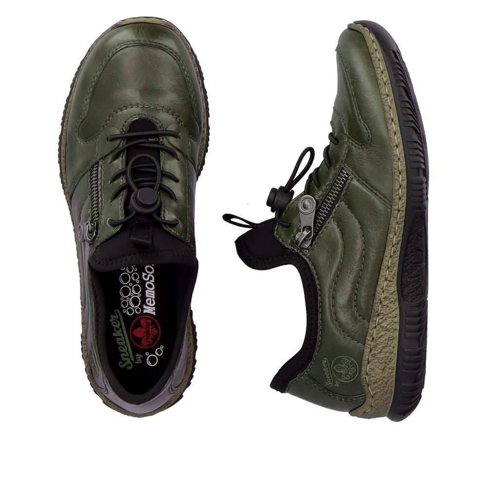 Rieker Antistress Damen Slipper Schlupfschuh grün S23 N32G2-54 