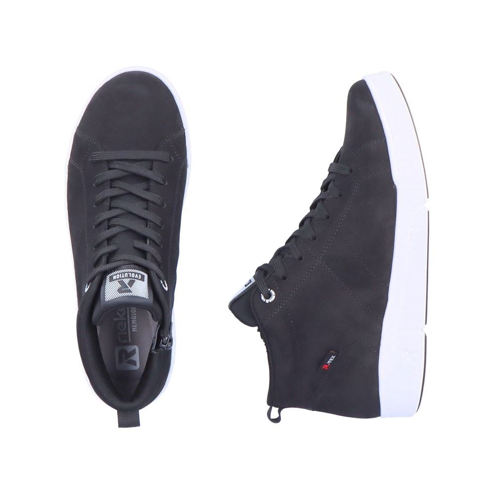 Rieker Evolution Damen Schnürschuh Sneaker High Top TEX- Membran schwarz S22 41907-00 