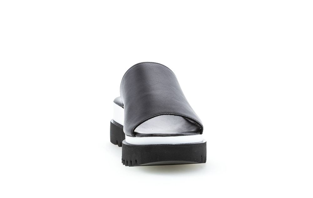 Gabor Pantolette schwarz S13  24.613.27 