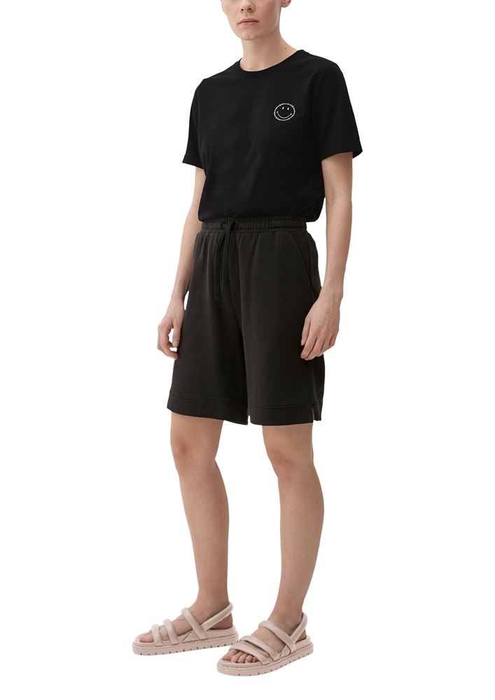 s.Oliver T-Shirt mit Smiley®-Print weiß, schwarz S13  2132177 