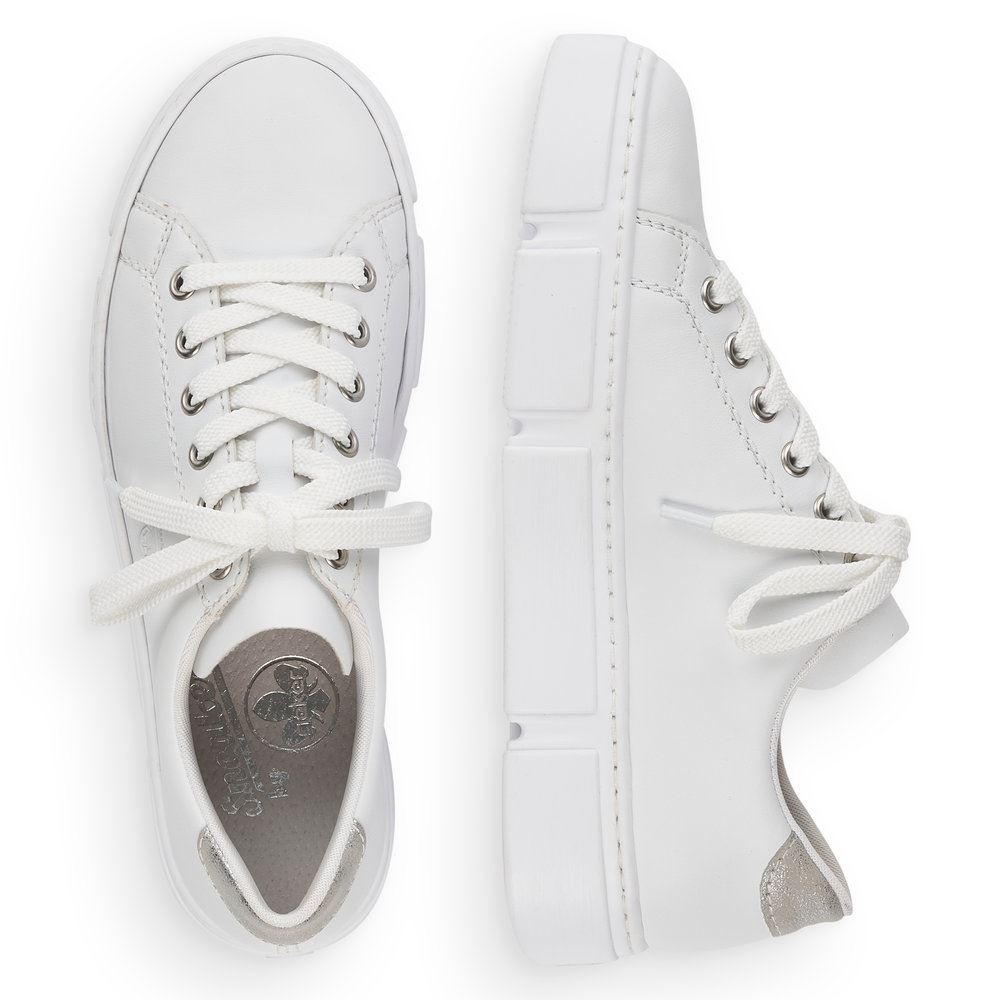Rieker Antistress Damen Sneaker Schnürhalbschuh weiß S13 N59W1-80 