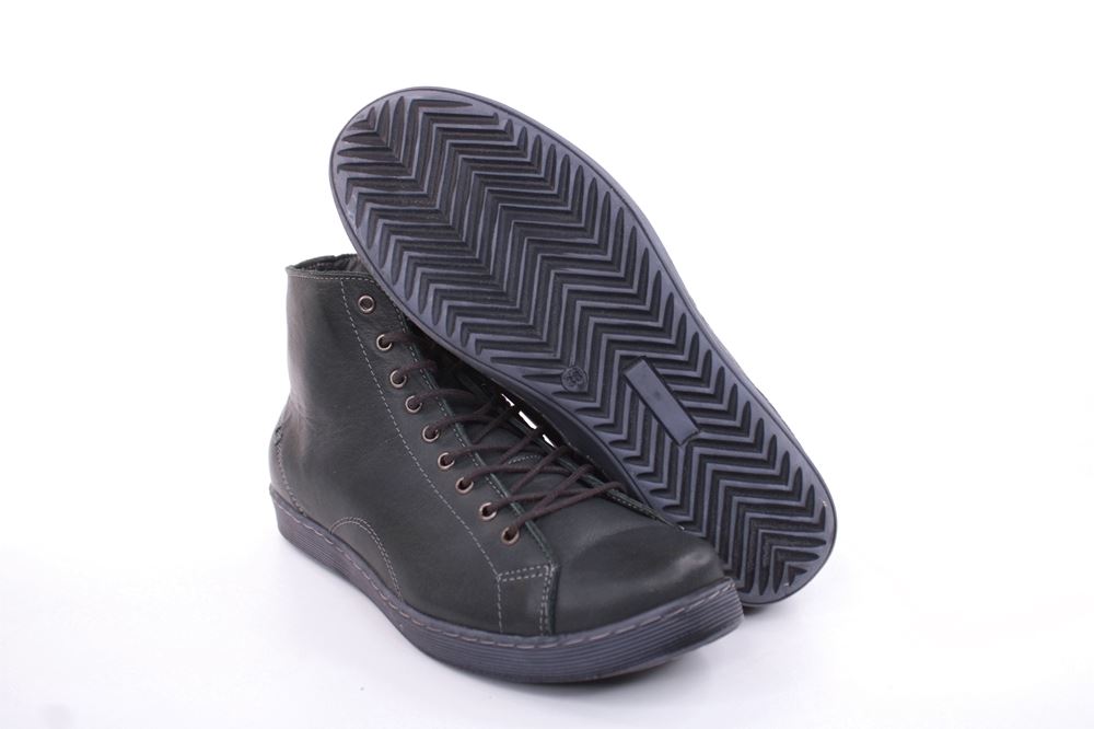 Andrea Conti Damen Stiefeletten Schnürschuh Leder bequem grau S22 0344900261 