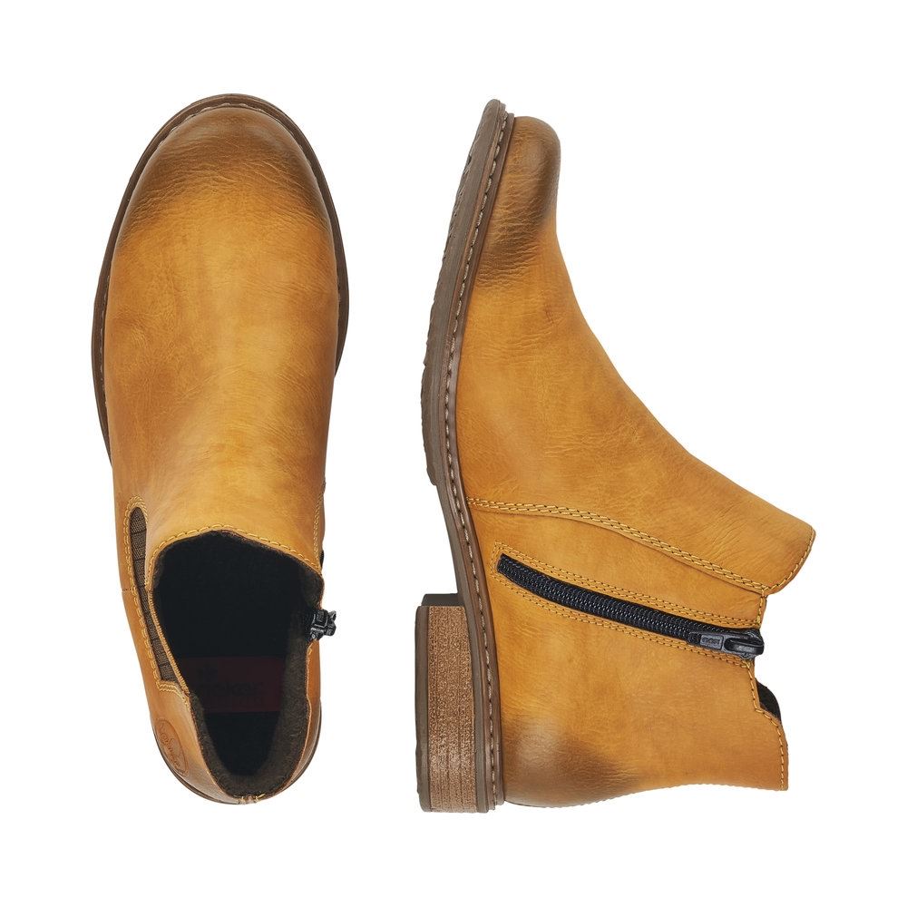 Rieker Antistress Stiefelette gelb S21  Z4994-68 36 | honig/mustard | F