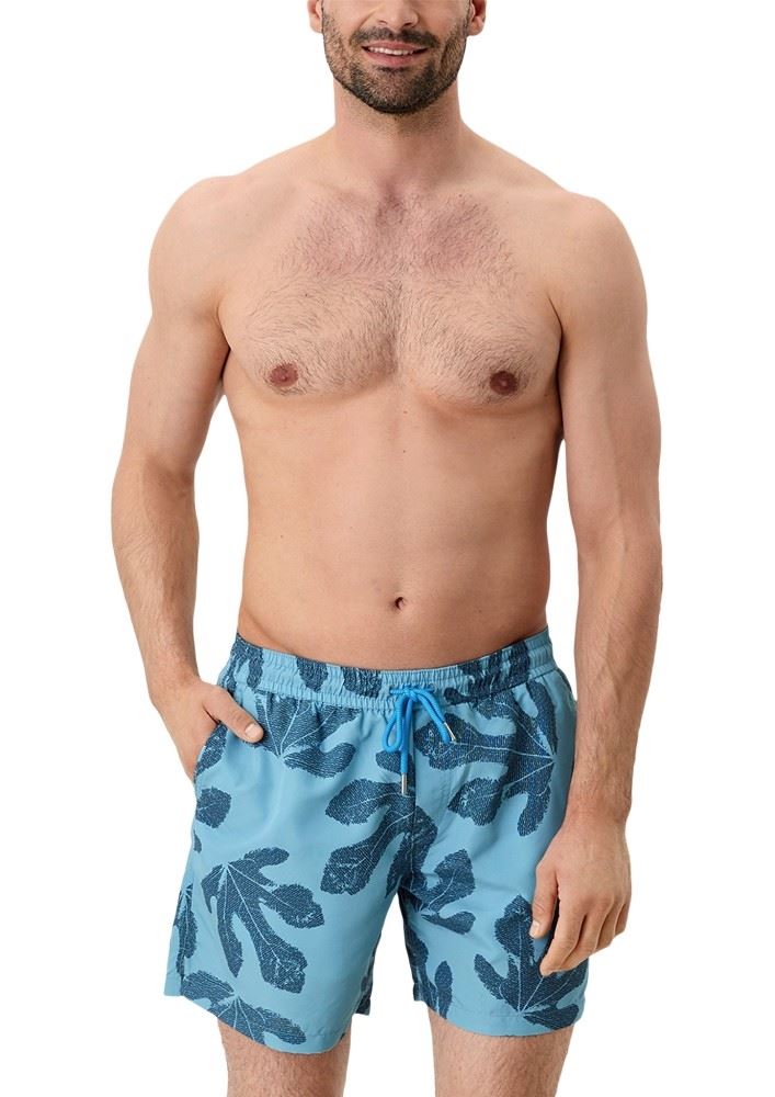 s.Oliver Herren Badehose Netzfutter gemustert lila,blau S12 2114122 XL | 47A0 purple AOP | 