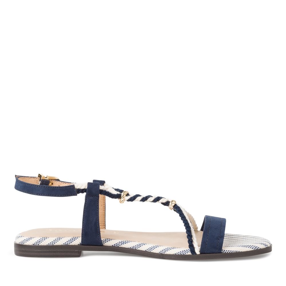 Tamaris Sandale sand comb, navy comb S13  1-1-28129-20 