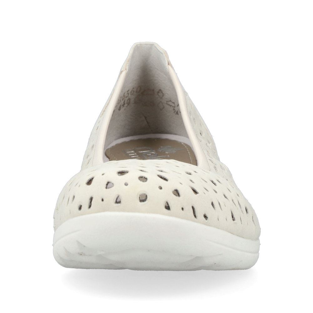 Rieker Damen Ballerinas helllbeige S13  L9365-60 