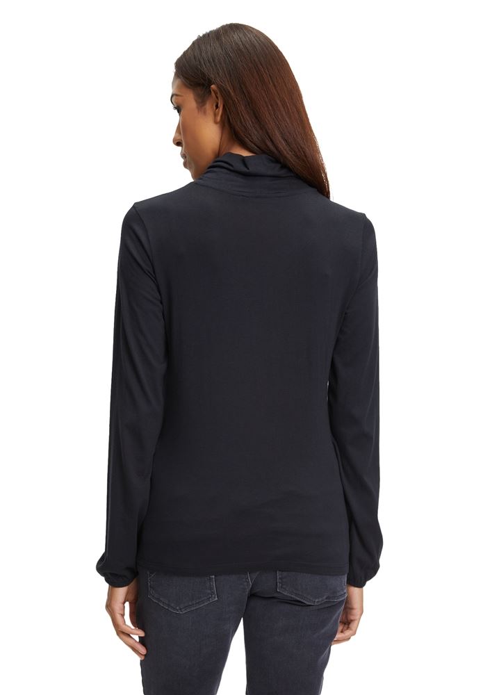 Betty Barclay Rollkragenshirt einfarbig S22 25511198 38 | 9045 Black | 