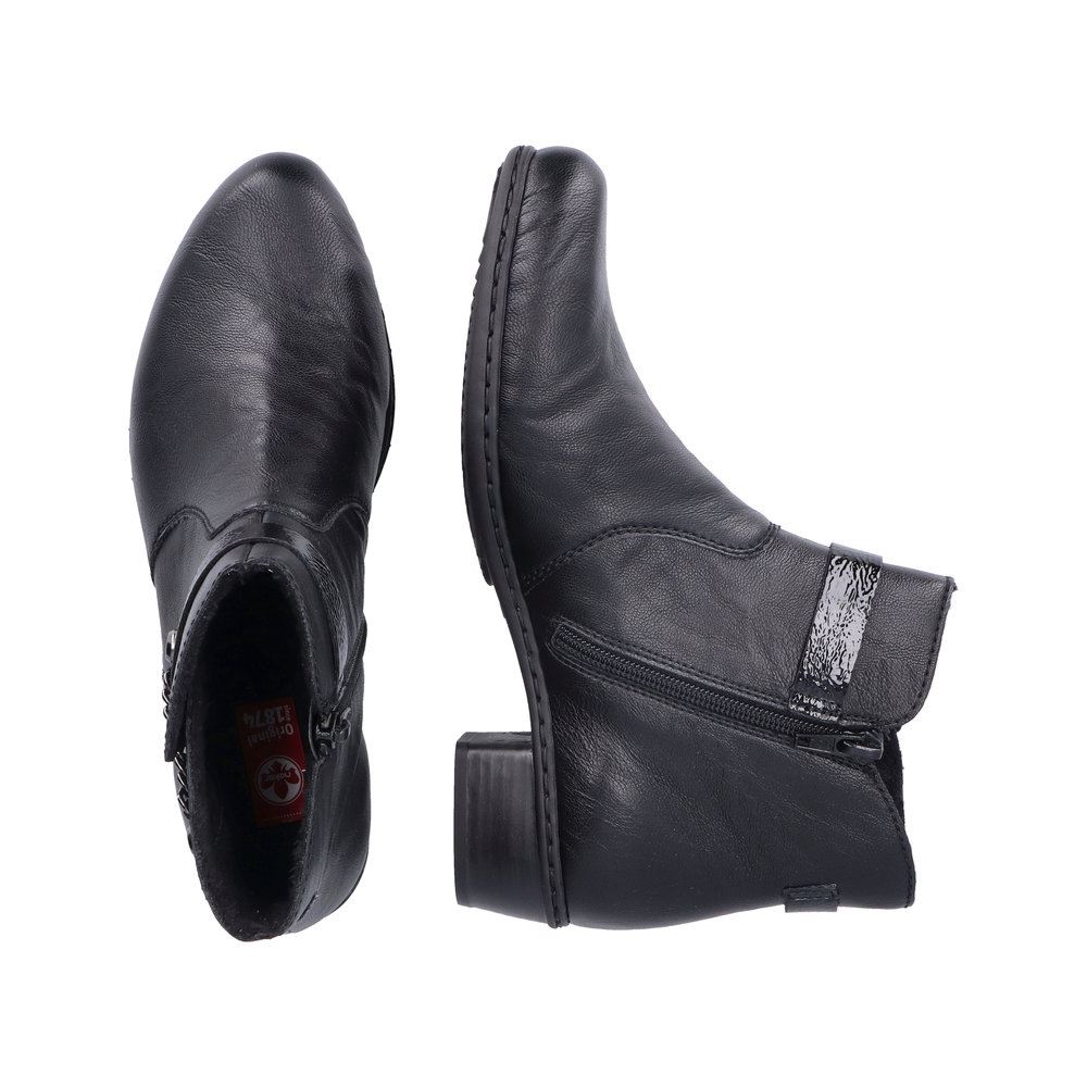 Rieker Antistress klassische Damen Stiefelette  schwarz S23 Y0783-00 