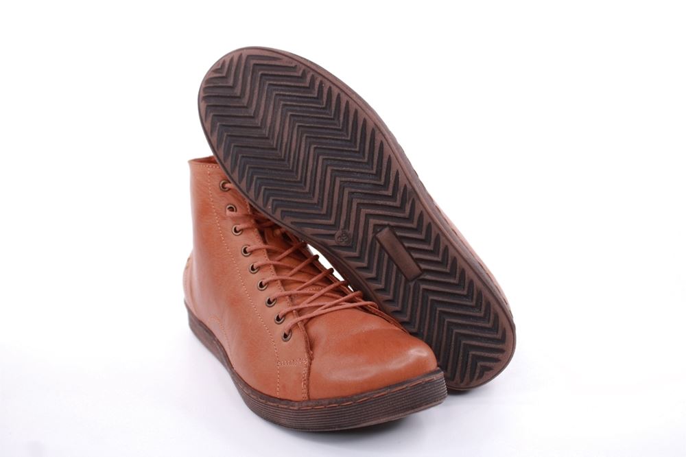Andrea Conti Damen Stiefeletten Schnürschuh Leder bequem braun S22 0344900201 37 | braun | 