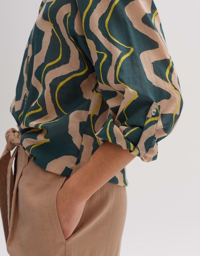 OPUS Printbluse Fumine wave S13 2454911411189 